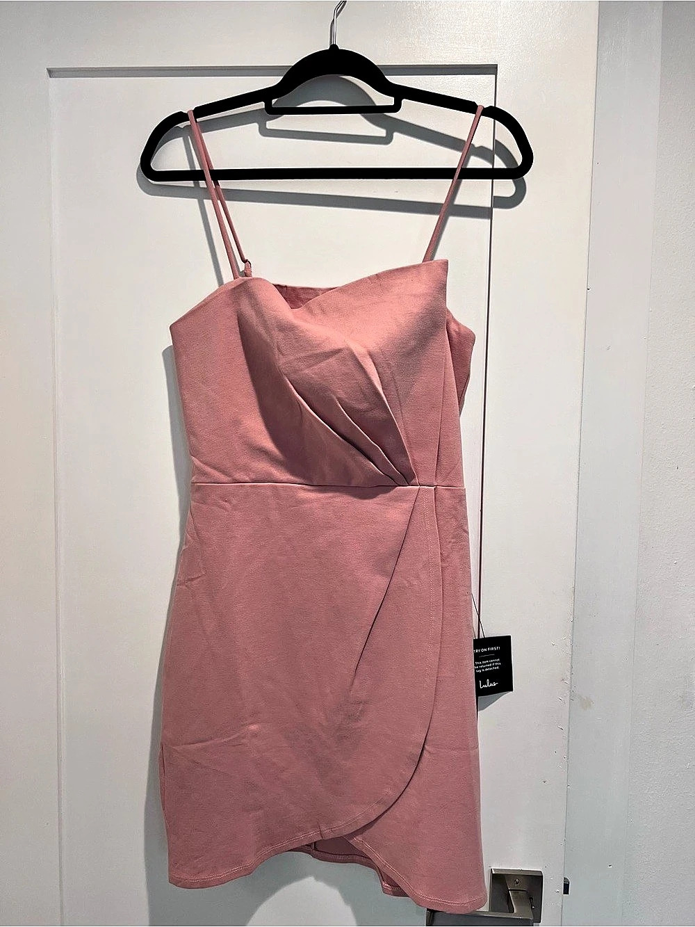 Lulus Pink Midi Dress Size Large NWT R413
